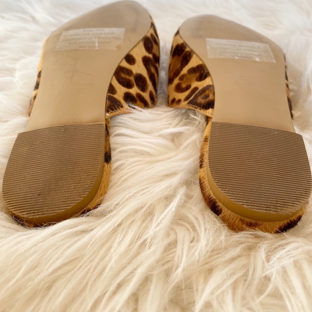 Steve Madden Antoinette Leopard Slipper Mules 7.5 - Picture 6 of 8